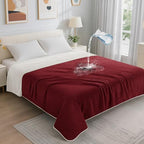 LOOBANI King Size Waterproof Blanket, Oversized Bed Cover, 85"x108", Red by LOOBANI
