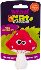 Mad Cat Magic Meowshroom Wacky Catnip and Silvervine Plush Cat Toy, 1 Pack by Unknown