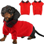Dog Snowman Santa Sweater (X-Large, Polo) by BAOBICUTE