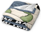 Sleepy Cactus Blanket Throw Gift for Girls Women 60"X50" - Image 5