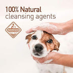 HYPONIC Hypoallergenic Premium Dog Shampoo - Deodorizing, Sensitive Skin, Detangling (White Coats & Brightening (50.7 oz))