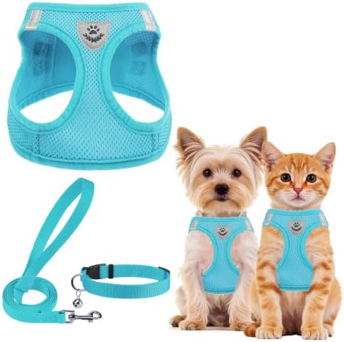 PUPTECK Dog Harness, Collar and Leash Set No Pull for Small Medium Sized by PUPTECK
