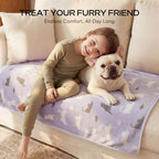Luciphia 3 Pack Cute Cat Blankets Cozy Small Throw for Pet Puppy,23"x16" - Image 4