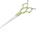 HASHIMOTO Ultralight Dog Cutting Scissors for Grooming, 7.0 inch. | Ultralight Aluminum Handles, 440C Stainless Steel, Straight Blade.