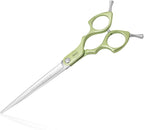 HASHIMOTO Ultralight Dog Cutting Scissors for Grooming, 7.0 inch. | Ultralight Aluminum Handles, 440C Stainless Steel, Straight Blade.