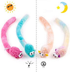 CHIWAVA 4PCS 15" Long Soft Plush Cat Toys Mice with Bell Rustle Sound Mouse - Image 3