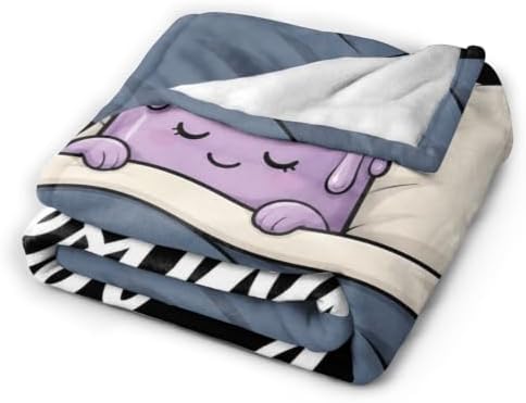 Sleepy Candle Blanket Throw Gift for Girls Women 80"X60" - Image 5