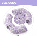 Lesure Donut Cute Jacquard Large Cat Tunnel Bed Kitten Toys for Dog Bunny - Image 5