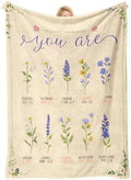 COMFAR Christian Gifts for Women Faith, Inspirational/Religious/Spiritual Gifts for Adults, Soft Throw Blankets for Women/Men, Personalized Blankets for Adults 40"x 50" by COMFAR