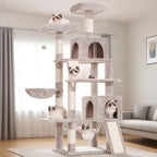 Gitelsnour Cat Tree, 71'' Tower for Large Cat with Scratching Post, GCT032MU by Gitelnour