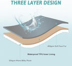COZY KISS Waterproof Pet Blanket Deer Print for Large Dog & Cat, 40x60 inch - Image 4