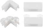Expansion Kit for Acrylic Dog Playpen - 1 Pair Connectors & Buckles | DIY Add-On Parts to Increase Size, Durable Replacement Components for Indoor Puppy Pen, Only for This Dog Playpen