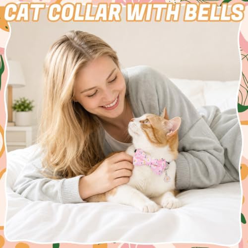 30Pcs Holiday Cat Collars Breakaway Halloween Cat Collars with Bowtie - Image 5