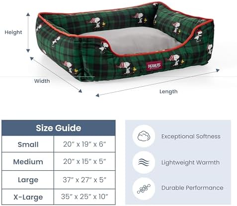 Berkshire Peanuts® Dog & Cat Bed, Plush Suedemink Fleece Pet Pad - Image 5
