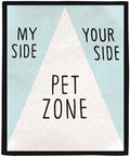 Hallmark Shoebox Funny Throw Blanket, 50" x 60" (Pet Zone) by Hallmark