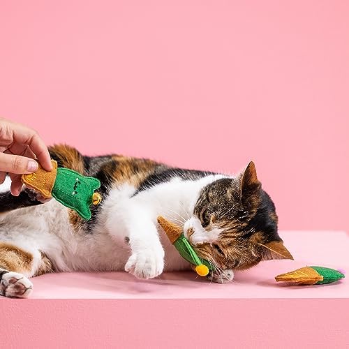 Fringe Studio Plush Cat Toy Set, Cat-Us Friends, Mini 3 Piece Set, Pet Shop Collection (904033) - Image 5