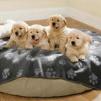 LINENLUX Fleece Dog Blankets 6-Pack, Soft Stretchy for Small Medium Puppy - Image 5