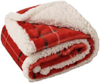 Luciphia Waterproof Blanket for Large Dog, Reversible Sherpa Couch Cover by luciphia