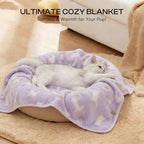 Luciphia Dog Blanket 3 Pack, Soft Cozy Fleece Throw for Puppy Cat,30"x20" - Image 4