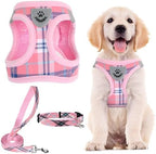 PUPTECK Dog Harness, Collar and Leash Set No Pull for Small Medium Sized by PUPTECK