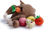 Nocciola 7 in 1 Thanksgiving Turkey Dog Toys, Squeaky Stuffed Soft Interactive Cognitive Enrichment Hide and Seek Dog Chew Toys for Large Medium Small Dogs, Cute Plush Pet Supplies 7 Packs by Nocciola