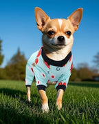 PET SHOW 4 Pack Spring Fleece Dog Pajamas Warm for Extra Small Dogs - Image 6