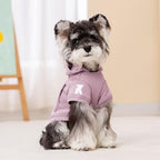 Koneseve Dog Hoodie & Cat Sweater, Warm Fleece Hooded Sweatshirt with Pocket for Small to Large Pets, Cozy Winter Outfit, Purple, 5XL - Image 5