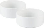 Havniva Ceramic Dog Bowls, 5.1” Dog Food and Water Bowl Set of 2 | Dog Food Bowl for Small Dogs, Food-Grade Ceramic, Dog Water Bowl with Non-Slip Rubber Base, Large Capacity, Dishwasher Safe