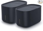 Zuutii Rice Storage Container, Dry Food Bin, Pet Dog Cat Dispenser, 6.9Qt Large Bin with Lid & Measuring Cup, Airtight Silicone Sealed Moisture Proof, for Grain Cereal Soybean Corn (DarkGray) (ZTFC)