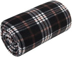Trail maker 50x60 Throw Blankets, Plaid Fleece Throw Blankets for Bedroom, Couch, Livingroom, Chair, Pets, Outdoors - Image 4