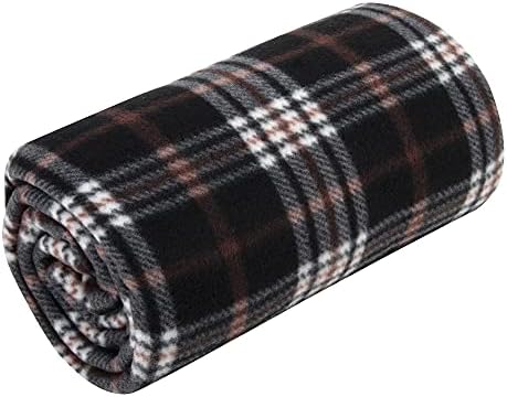 Trail maker 50x60 Throw Blankets, Plaid Fleece Throw Blankets for Bedroom, Couch, Livingroom, Chair, Pets, Outdoors - Image 4