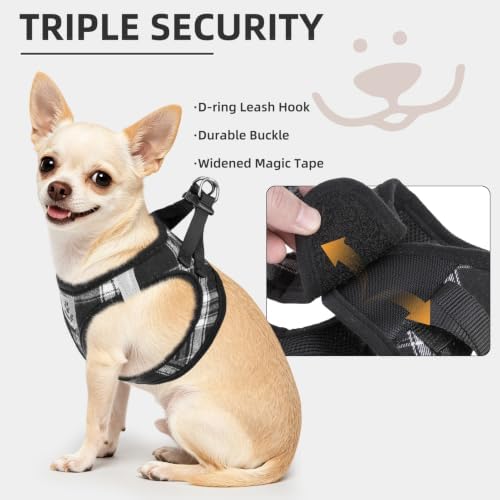 PUPTECK Dog Harness, Collar and Leash Set No Pull for Small Medium Sized - Image 5