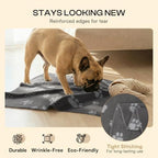 LINENLUX Fleece Dog Blankets 6-Pack, Soft Stretchy for Small Medium Puppy - Image 3