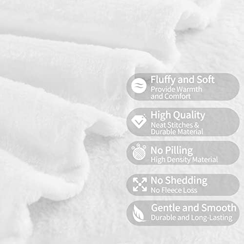 Christmas Cats Throw Blanket - 50"x40" Soft Flannel Fleece Blankets for Couch Sofa Bed, Warm Cozy Lightweight Travel Blanket, for Women Men Kids Cat Lovers - Image 3