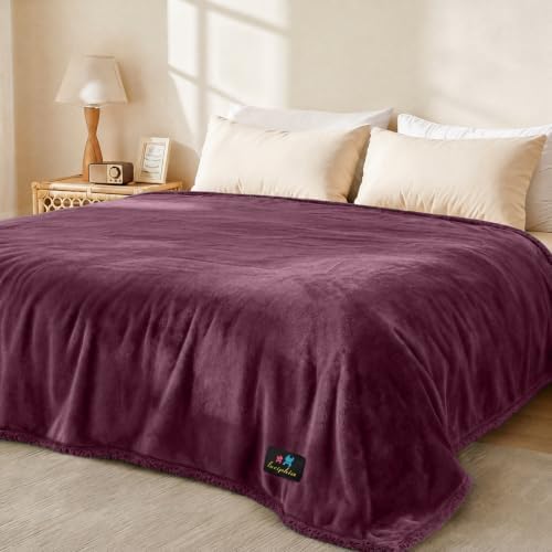 Luciphia Waterproof Blanket for Large Dog, Reversible Sherpa Couch Cover by luciphia