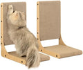 Zakkart 2-Pack L-Shaped Cat Scratching Board, Cardboard, 19.7" Tall (M) by Zakkart