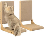 Zakkart 2-Pack L-Shaped Cat Scratching Board, Cardboard, 19.7" Tall (M) by Zakkart