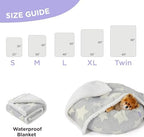 LE SURE Waterproof Dog Blankets for Small Dogs Cute Cozy 3D Jacquard,25x35 - Image 6