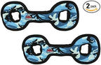 TUFFY® : 2 Pack TugOWar Dog Toy: Ultra Durable Plush Toy with Multiple Layers & Reinforced Seams, Washable and Floats, Original Construction