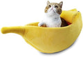 Petgrow · Cute Banana Cat Bed House Large Size, Christmas Pet Bed Soft Warm Cat Cuddle Bed, Lovely Pet Supplies for Cats Kittens Rabbit Small Dogs Bed,Yellow by %C2%B7Petgrow%C2%B7
