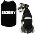 BINGPET Dog Security Shirt, Soft Cotton Puppy T-Shirt, Halloween Costumes by BINGPET
