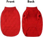 Dog Snowman Santa Sweater (XX-Large, red) - Image 6