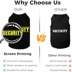 BINGPET Dog Security Shirt, Soft Cotton Puppy T-Shirt, Halloween Costumes - Image 4