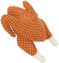 BWOGUE Thanksgiving Turkey Dog Toy, Durable Squeaky Plush Dog Toys, Stuffed Pet Chew Toys Thanksgiving Interactive Pet Toys for Puppy Small Medium Dogs by BWOGUEPetHome