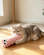 PET SHOW 3 Pack Cat Toys Pillows for Indoor Cats Kittens Soft Kicker Toy with Catnip Inside Crinkle Sounds Pet Interactive Caterpillar Plush Kitty Sticks for Play & Exercise - Image 5