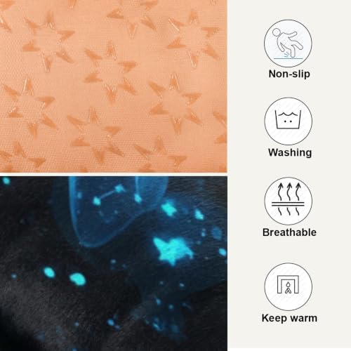 Cartoon Galaxy Axolotl Dog Bed Mat 18"x24" - Image 4