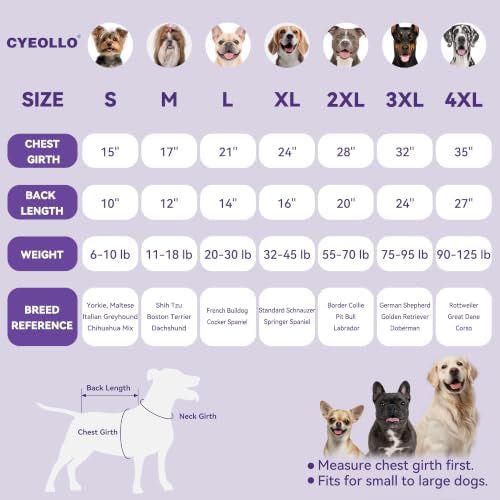 cyeollo Dog Sweaters for Small Dogs, Warm Knit Pullover with Long Sleeve - Image 5