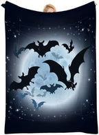 COMFAR Cute Halloween Blankets for Kids/Teens/Women/Men/Adults, Spooky Blanket for Boy/Girls/Toddler, Fall Throw Blanket for Couch 40" x 60 by COMFAR