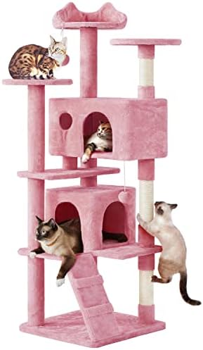 Yaheetech 70in Multi-Level Sturdy Cat Tree, Condo, Sisal Scratching Posts by Yaheetech