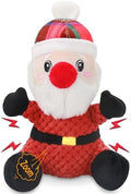 Newget Christmas Squeaky Dog Toys, Plush Dog Chew Toys with Crinkle Paper by Newget
